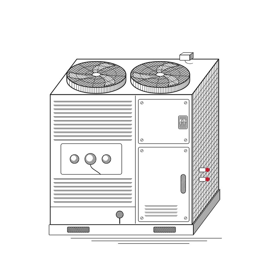 VRF çizimi: arızanın en sık çıktığı parçalar